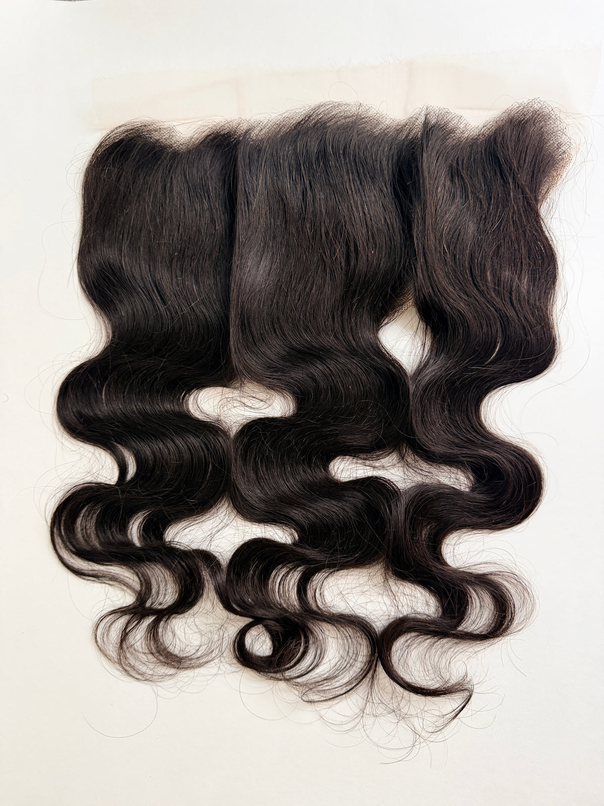 13x6" 13X4" Raw Vietnamese SDD Bone Body Wave Luxury Frontal