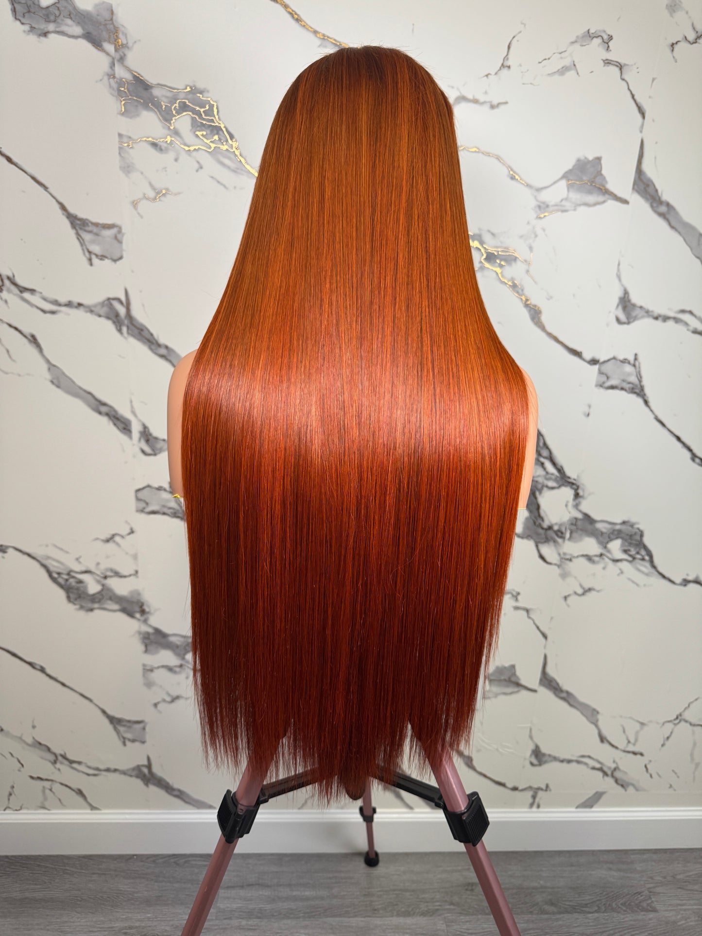 Raw Vietnamese SD Straight Ginger Luxury HD Frontal WIG