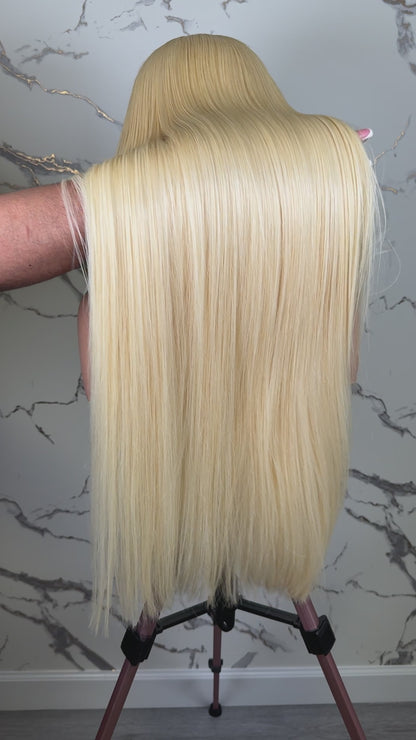 Raw Vietnamese SD Straight Blonde Luxury 13x6 HD Frontal WIG